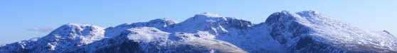 Snowy Scafell Range