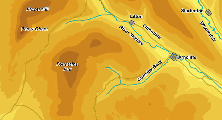 Littondale and Fountains Fell 