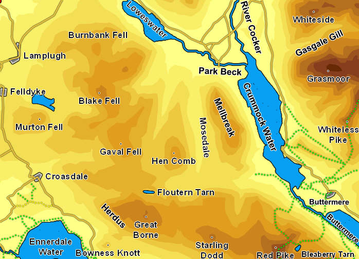 Lakes Map 15