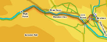 Map -High Force and Low Force 