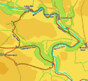 Map for walk around Miller's and Monsal Dale