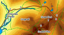 Scafell Pike via Sty Head