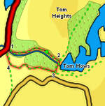 Map for Tarn Hows from the West 