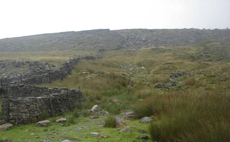 Crags above Hag Dike Great Whernside