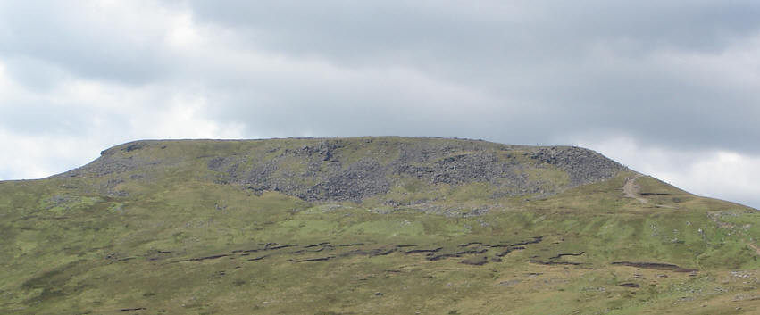 The summit of Ingleborough