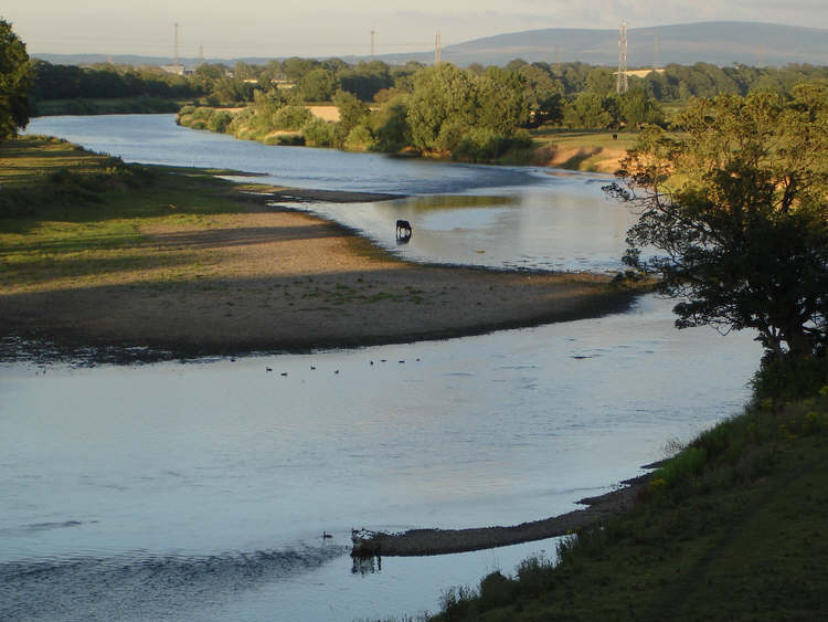 River Eden at Kirkandrews on Eden