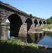 Old railway bridge west of Carlisle