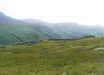 Approaching Hardknott Fort from the pass 