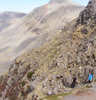 Rocky step on the Corridor Route