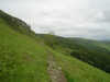 path on eastern slopes of Gowbarrow Fell