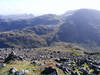 Great End from Scafell Pike