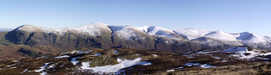 Helvellyn Range from Bleaberry Fell