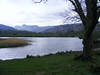 Langdale Pikes seen over Elterwater