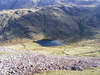 Styhead Tarn from Great Gable 