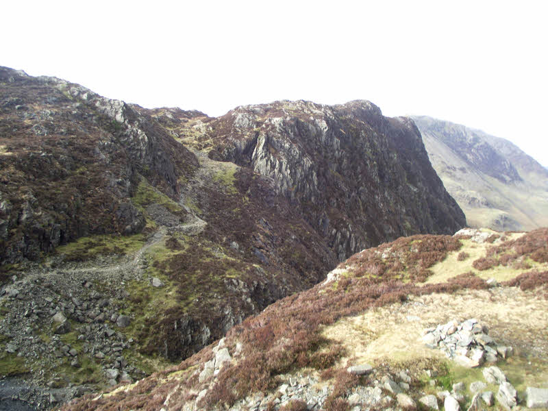 Path above Green Crag, Haystacks 