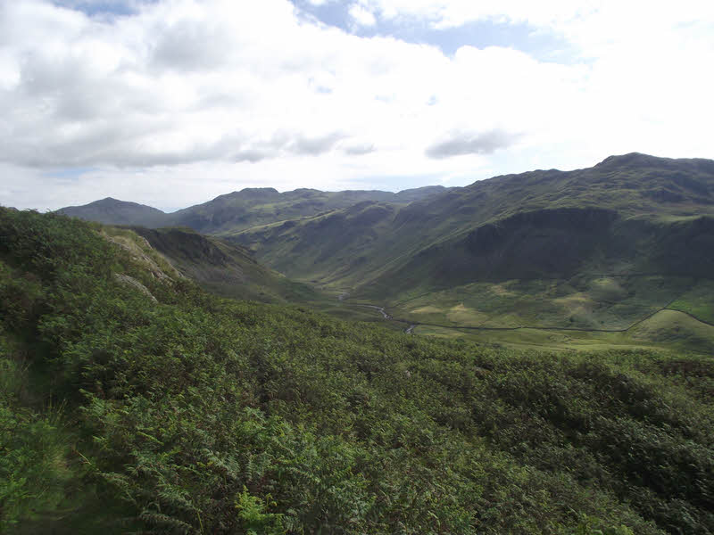 Eskdale from the Scafell Terrace 