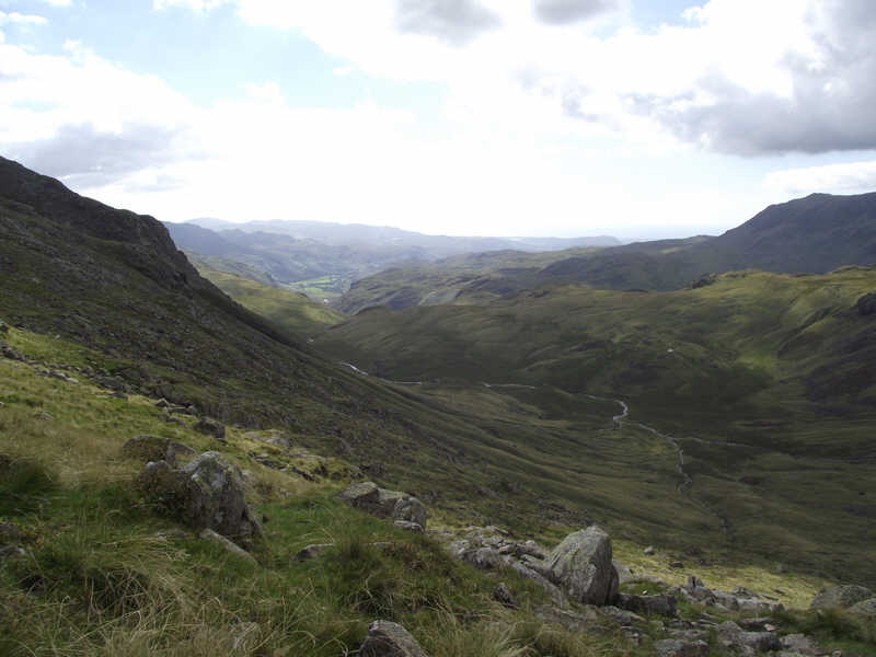 Eskdale from Three Tarns 