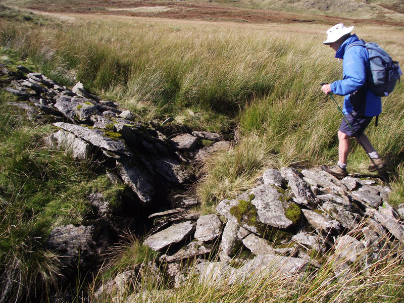 Ruin at mouth of Greycrag Tarn