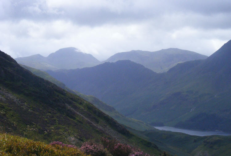 Great Gable seen over Haystacks 