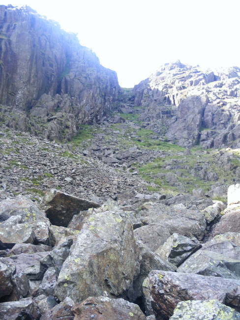 The exit from Mosedale