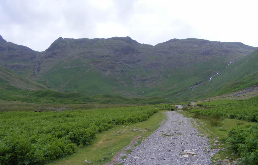 Rossett Pike from Langdale