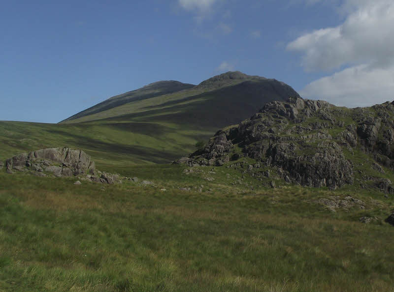 Scafell from Cat Crag 