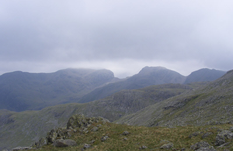 Scafell Range from Three Tarns