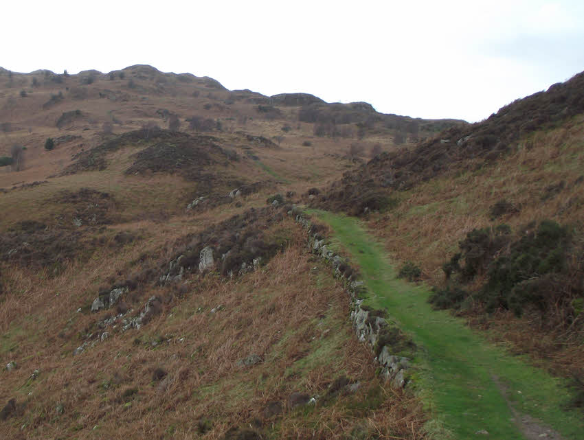 Track on Silver Knott