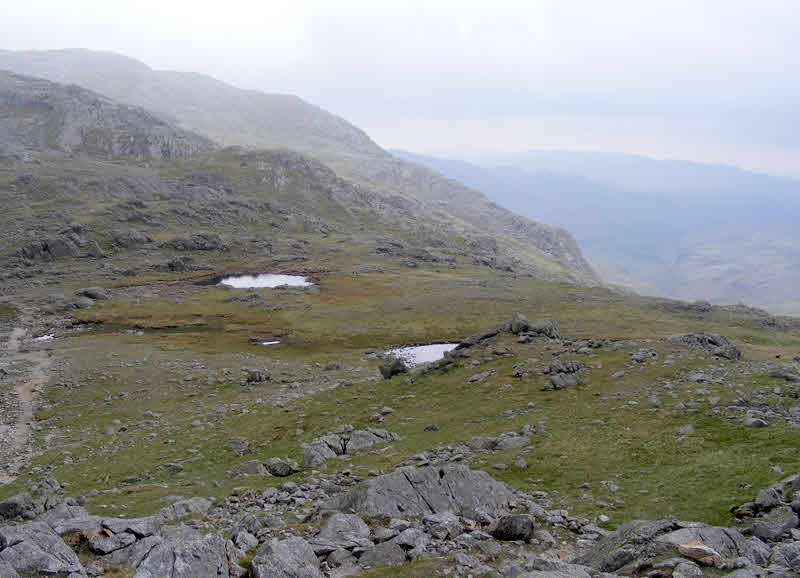 Three Tarns from Bow Fell 