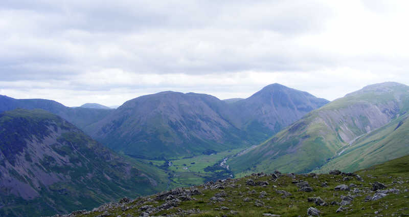 Wasdale Head from Illgill Head