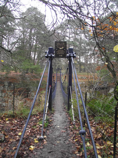 Footbridge at Low Force