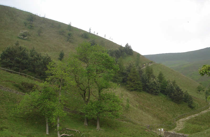 Jacobs Ladder at the end of Edale