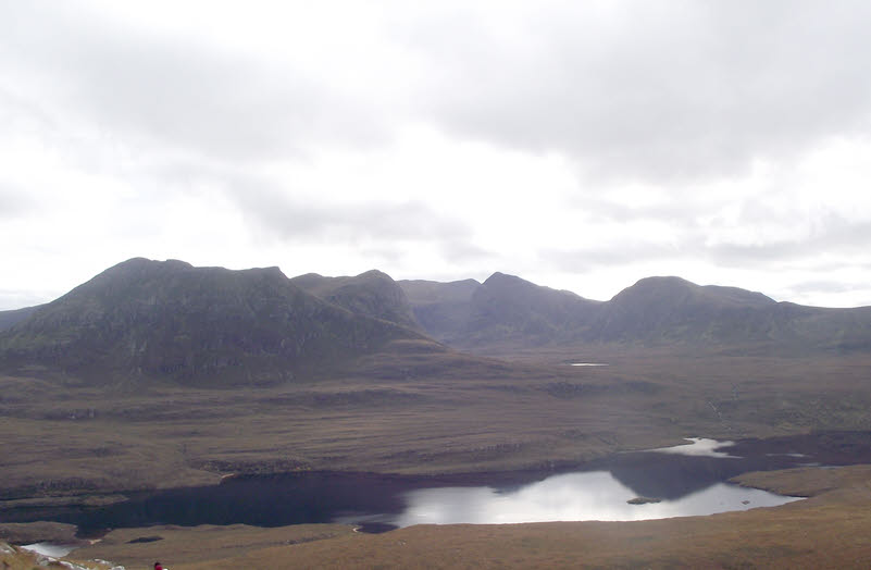 Ben Mor Coigach from Stac Pollaidh